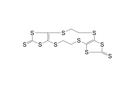 5,6,12,13-Tetrahydrodi[1,3]dithiolo[4,5-b:4,5-H][1,4,7,10]tetrathiacyclododecine-2,9-dithione