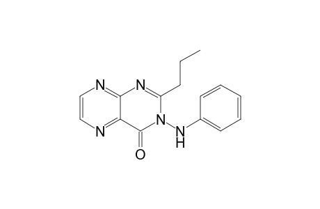 3-Anilino-2-propylpteridin-4(3H)-one