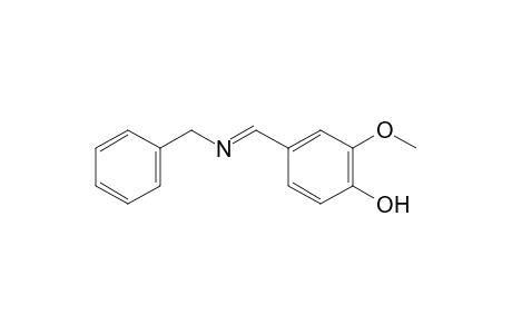 2-methoxy-4-(N-benzylformimidoyl)phenol