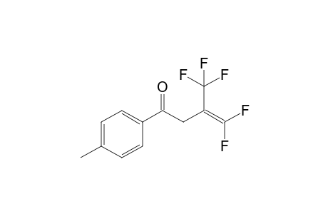 4,4-DIFLUORO-1-(4-METHYLPHENYL)-3-(TRIFLUOROMETHYL)-BUT-3-EN-1-ONE