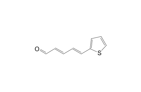 5-(2-Thienyl)pent-2(E),4(E)-dienal