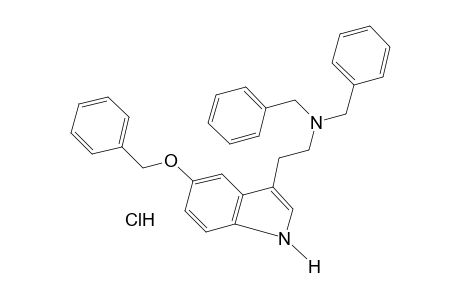 5-(BENZYLOXY)-3-[2-(DIBENZYLAMINO)ETHYL]INDOLE, MONOHYDROCHLORIDE