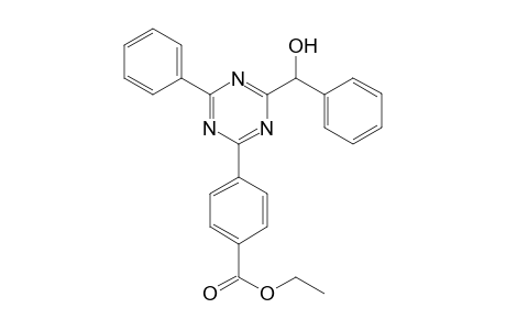 4-[4-(hydroxy-phenyl-methyl)-6-phenyl-[1,3,5]triazin-2-yl]-benzoic acid ethyl ester