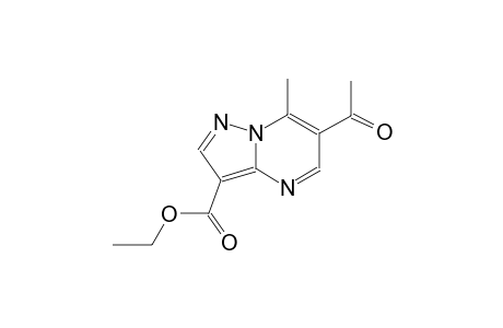 6-Acetyl-7-methyl-pyrazolo[1,5-a]pyrimidine-3-carboxylic acid ethyl ester