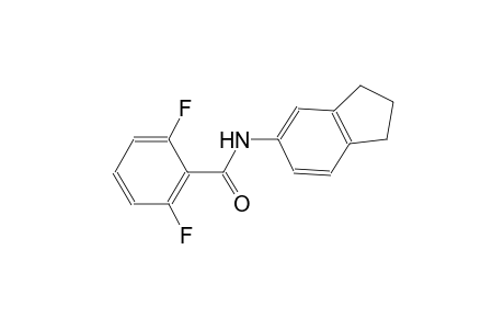 N-(2,3-dihydro-1H-inden-5-yl)-2,6-difluorobenzamide