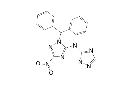 N-(1-benzhydryl-3-nitro-1H-1,2,4-triazol-5-yl)-N-(1H-1,2,4-triazol-5-yl)amine