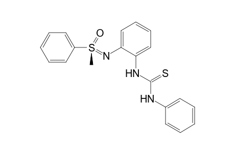 (S)-1-[2-[(methyl-oxo-phenyl-.lambda.6-sulfanylidene)amino]phenyl]-3-phenyl-thiourea