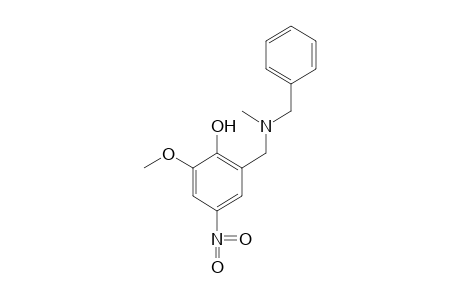 6-methoxy-alpha-(N-methylbenzylamino)-4-nitro-o-cresol