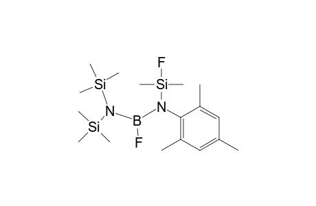 [BIS-(TRIMETHYLSILYL)-AMINO]-FLUOR-[(FLUORODIMETHYLSILYL)-(2,4,6-TRIMETHYLPHENYL)-AMINO]-BORANE