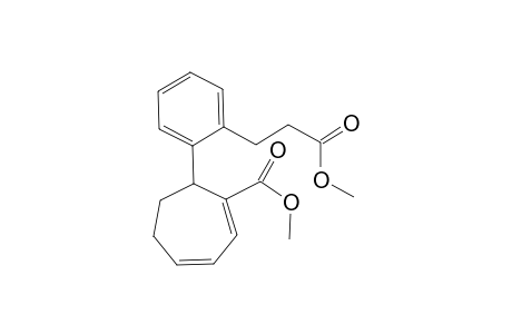 Methyl 7-{2-[2-(Methoxy-carbonyl)ethyl]phenyl}cyclohepta-1,3-diene-1-carboxylate