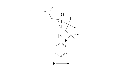 1,1,1,3,3,3-Hexafluoro-2-isovaleramido-2-[4-(trifluoromethyl)anilino]propane