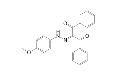 1,3-Diphenyl-1,2,3-propanetrione, 2-(p-methoxyphenyl)hydrazone