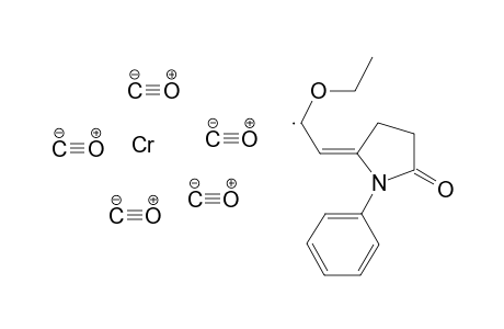 PENTACARBONYL-[(2E)-1-ETHOXY-2-(5-OXO-1-PHENYL-2-PYRROLIDINYLIDENE)-ETHYLIDENE]-CHROMIUM