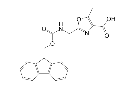 N-[(Fluorenylmethoxy)carbonyl]-5-methyl-(1,3)-oxazole-4-carboxylic Acid