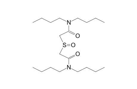 N,N-Dibutyl-2-dibutylcarbamoylmethanesulfinyl-acetamide