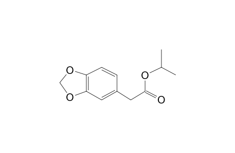 3,4-Methylenedioxyphenylacetic acid, isopropyl ester