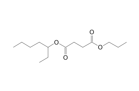 Succinic acid, 3-heptyl propyl ester