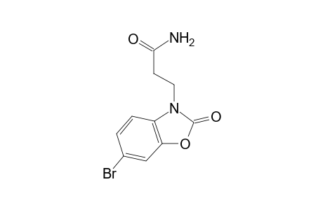 3-(6-Bromo-2-oxo-1,3-benzoxazol-3(2H)-yl)propanamide