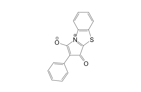 anhydro-1-hydroxy-3-oxo-2-phenylpyrrolo[2,1-b]benzothiazolium hydroxide