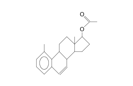 1-Methyl-estra-1,3,5(10),6-tetraen-17b-yl acetate