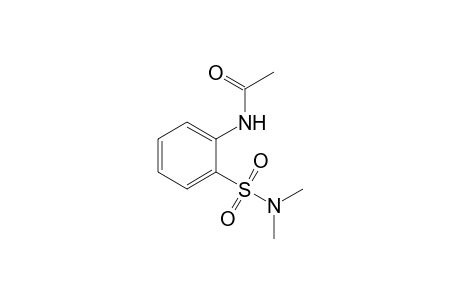 Acetamide, N-[2-[(dimethylamino)sulfonyl]phenyl]-