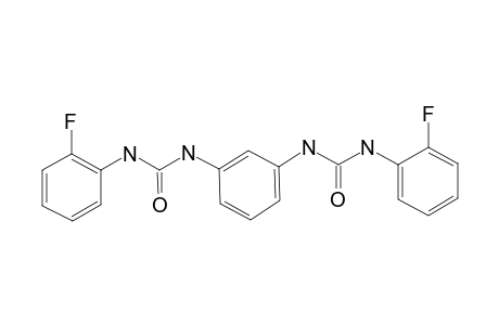 1-(2-Fluorophenyl)-3-[3-[(2-fluorophenyl)carbamoylamino]phenyl]urea