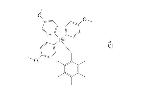 (2,3,4,5,6 -pentamethylbenzyl) tris (p-methoxyphenyl)phosphonium chloride