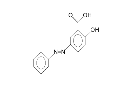 5-(phenylazo)salicylic acid