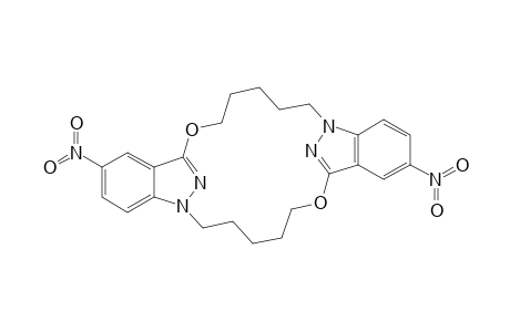 1,3':1',3-Bis(pentamethyleneoxy)bis(5-nitro-1H-indazole)