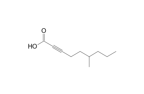 2-Nonynoic acid, 6-methyl-