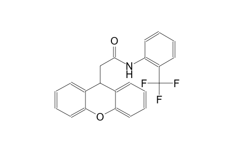 N-[2-(trifluoromethyl)phenyl]-2-(9H-xanthen-9-yl)acetamide