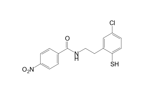 N-(5-chloro-2-mercaptophenethyl)-p-nitrobenzamide