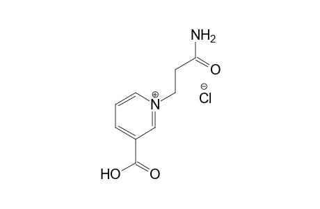 1-(2-carbamoylethyl)-3-carboxypyridinium chloride