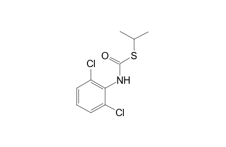 2,6-dichlorothiocarbanilic acid, S-isopropyl ester
