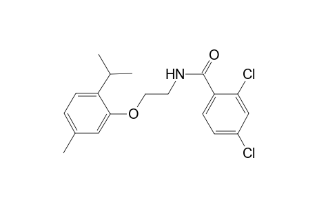 2,4-Dichloro-N-[2-(2-isopropyl-5-methyl-phenoxy)-ethyl]-benzamide
