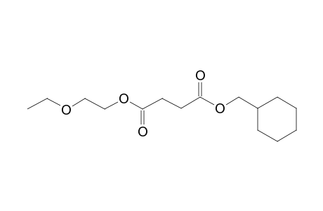 Succinic acid, cyclohexylmethyl 2-ethoxyethyl ester