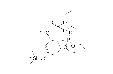 Tetraethyl 2-methoxy-4-(trimethylsilyloxy)cyclohex-3-ene-1,1-bis(phosphonate)