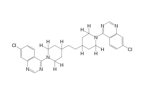 4,4'-(4,4'-ethylenedi-4,1-piperidinediyl)bis[7-chloroquinazoline]