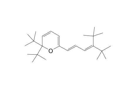 2,2-di-Tert-butyl-6-(4,4-di-tert-butylbuta-1,3-dienyl)-2H-pyran