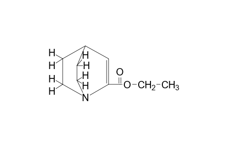 1-azabicyclo[2.2.2]oct-2-ene-2-carboxylic acid, ethyl ester