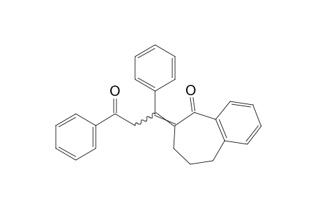 6-(1,3-diphenyl-3-oxopropylidene)-6,7,8,9-tetrahydro-5H-benzocyclohepten-5-one