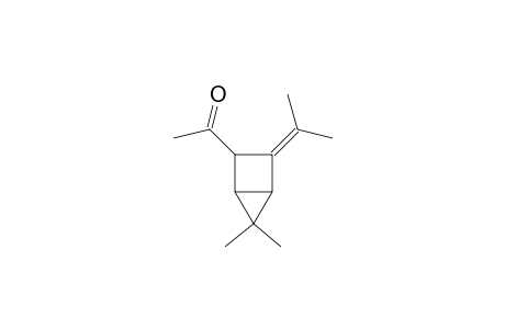 1-(3-Isopropylidene-5,5-dimethyl-bicyclo[2.1.0]pent-2-yl)-ethanone