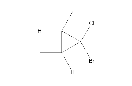 cis-1-BROMO-trans-1-CHLORO-cis-2,3-DIMETHYLCYCLOPROPANE