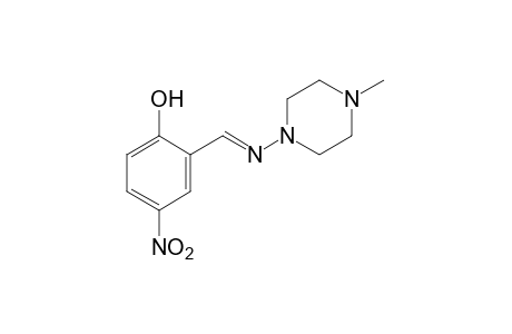 2-[N-(4-methyl-1-piperazinyl)formimidoyl]-4-nitrophenol