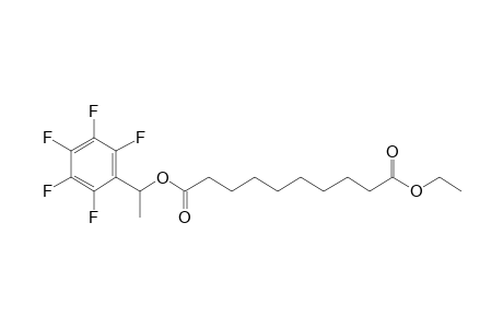 Sebacic acid, ethyl 1-(pentafluorophenyl)ethyl ester