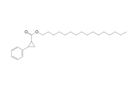 Cyclopropanecarboxylic acid, trans-2-phenyl-, hexadecyl ester