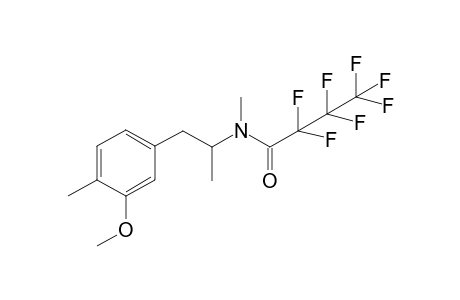 2,2,3,3,4,4,4-heptafluoro-N-(1-(3-methoxy-4-methylphenyl)propan-2-yl)-N-methylbutanamide
