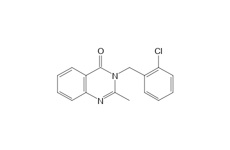 3-(o-chlorobenzyl)-2-methyl-4(3H)-quinazolinone