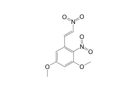 3,5-Dimethoxy-2-nitro,.beta.-nitrostyrene