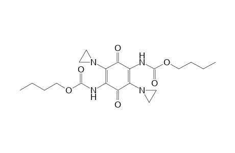 butyl N-[2,5-bis(aziridin-1-yl)-4-(butoxycarbonylamino)-3,6-bis(oxidanylidene)cyclohexa-1,4-dien-1-yl]carbamate